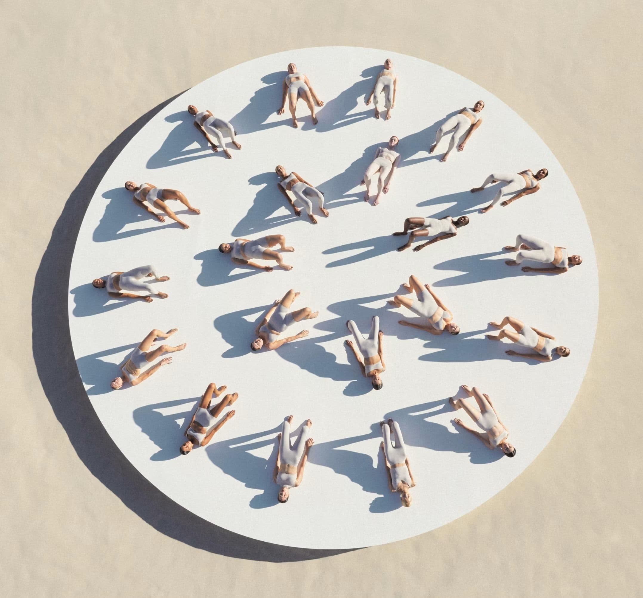 NikeSKIMS event imagery highlighting the wellness and movement focus in Milan