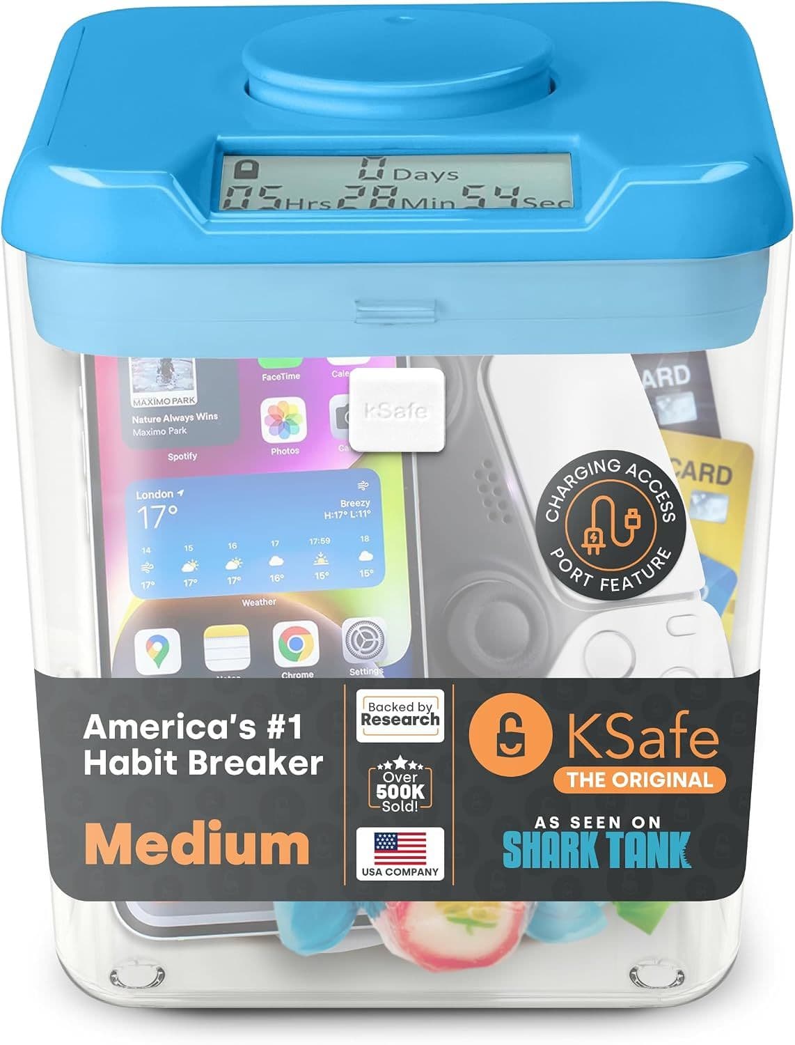KSafe Phone Lock Box with Timer